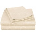 thumbnail image 1 of Cotton Rich 600 Thread Count Italian Paisley Sheet Set  Queen-Ivory, 1 of 5
