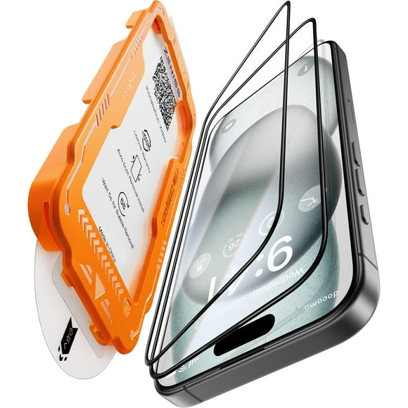 Protector de pantalla Zeniss NeverBreak de dureza 9H+ para iPhone 15