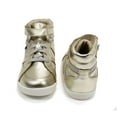 thumbnail image 6 of Old Soles Toddlers New Leader Fashion Sneakers, Gold \ Grey Suede,30 EU (13 US) M US, 6 of 7