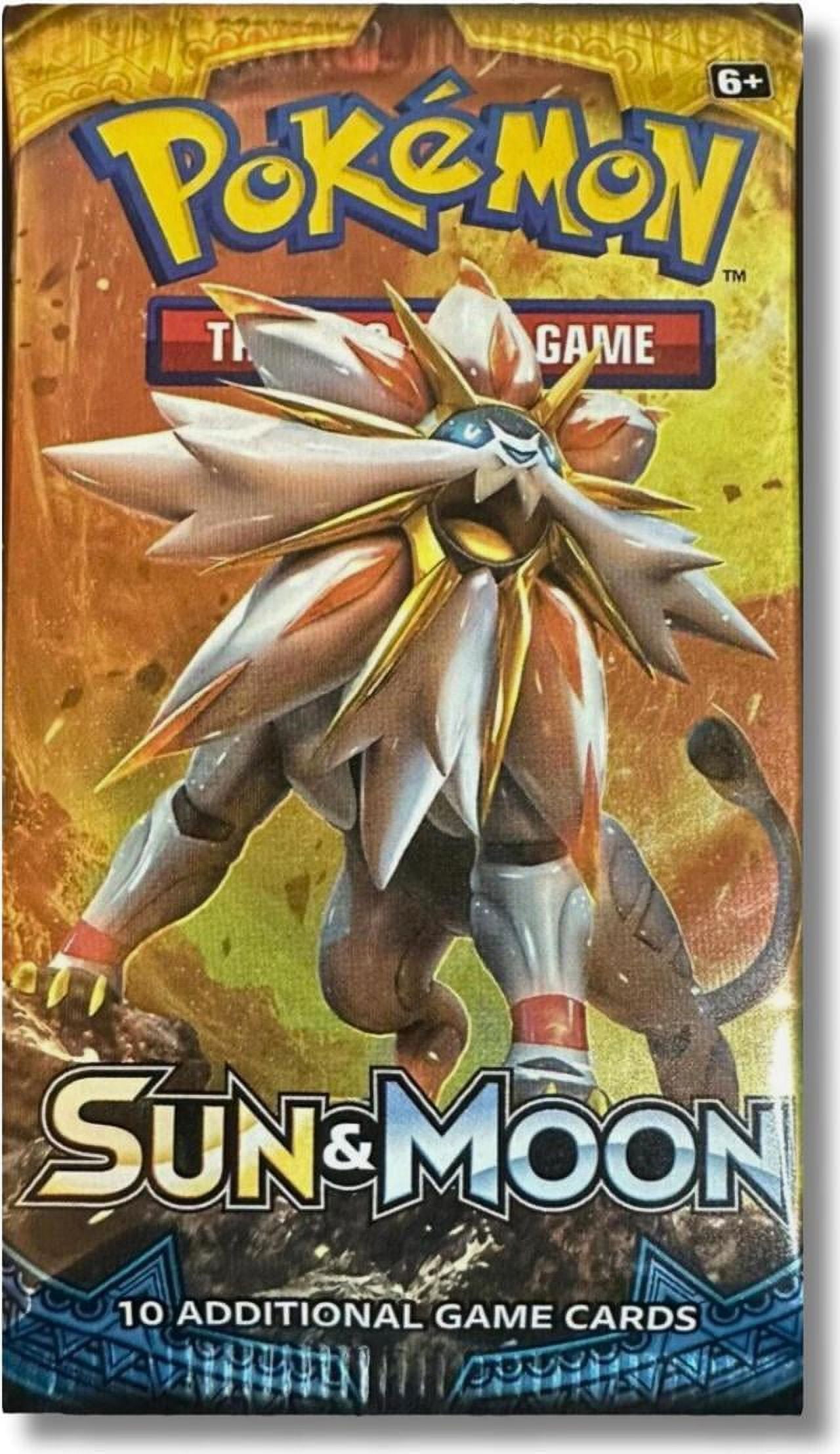 Pokemon Sun & Moon Hidden Fates Booster Pack, 10 Cards