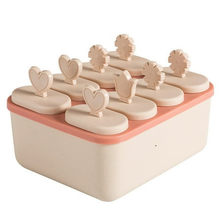 

Reusable DIY Popsicle Stencis Ice Cream Stencil Ice Lolly Stick Ice Storage Box