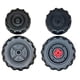 thumbnail image 2 of Peg Perego Paquete de ruedas delanteras y traseras para cargadora de tierra y cargadora de Peg Perego Peg Perego, 2 of 2