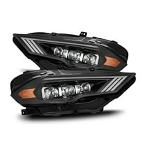 18-23 Ford Mustang NOVA-Series LED Projector Headlights Black
