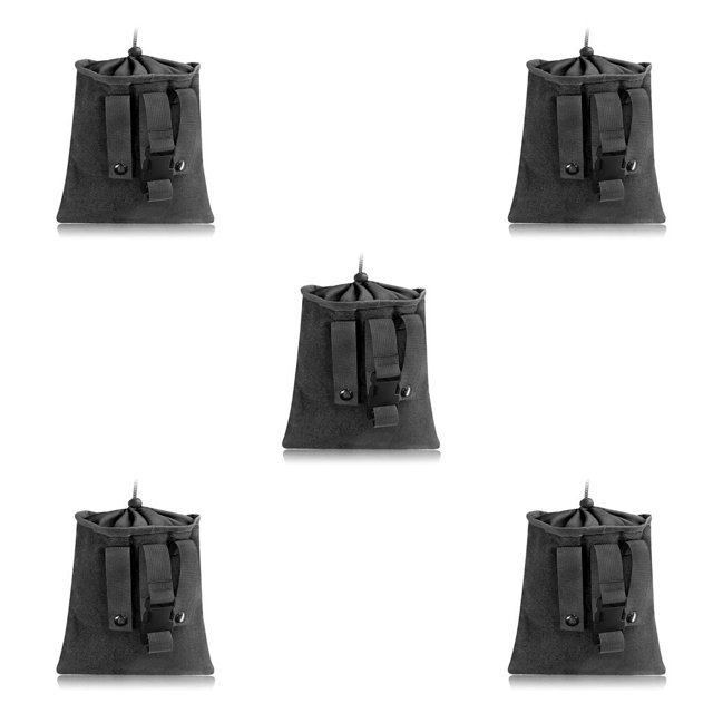 Moyic Bolsa de forraje de setas de jardín portátil, cinturón plegable de lona, bolsa de recolección de frutas, paquete con cordón Type2 NO2