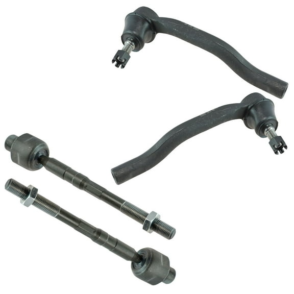 TRQ Front Tie Rod Set Fits Select 2007-2015 Mazda CX-9