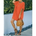 thumbnail image 4 of Ladybranch Women's Summer Casual T Shirt Dresses Beach Cover up Plain Tank Dress with Pockets, 4 of 4
