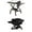 Elite2B Griddle + Cover, variant on HALO Elite2B 2-Burner Outdoor Propane Gas Griddle with Lid and Rear Grease System