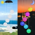 Wind Chime Outdoor ColorChanging Waterproof Mobile Romantic Led Solar