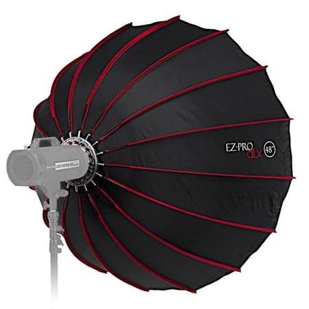 Fotodiox EZP-DLX-ELC-48 48 in. EZ-Pro DLX Parabolic Softbox with Elinchrom & Calumet Genesis Speedring