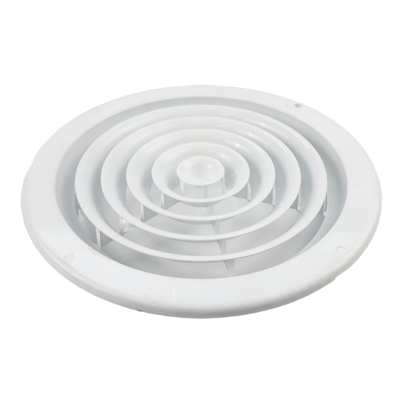 Adjustable Air Ventilation Cover Round Ducting Ceiling Wall Hole ABS Air Vent