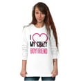 thumbnail image 4 of Funny Cute Set for Couples Matching Women Plus Size Long Sleeve Graphic Tee Brisco Brands 2X, 4 of 6