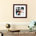 thumbnail image 4 of ArtToFrames 14" x 14" Mahogany Picture Frame, 14x14 inch Brown MDF Poster Frame (WOM-3978), 5 Pack, 4 of 8