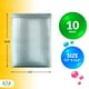 thumbnail image 2 of Pack de 10 Sobres Burbuja Metálicos Azul Hielo 9.5″ x 13.5″ Estilo Reforzado con Acolchado Interior y Cierre Autoadhesivo, 2 of 8
