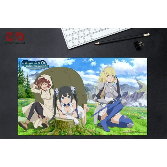 Is it Wrong to Try and Pick Up Girls in a Dungeon? Forrest Adventures Playmat Mouse Pad Officially Licensed