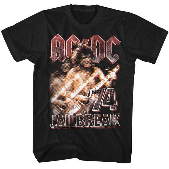 AC/DC Jailbreak Black Adult T-Shirt