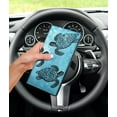 thumbnail image 5 of WIRESTER PU Leather Car Registration and Insurance Holder, Car Document Holder, Vehicle Registration and Insurance Card Holder, Wallet Vehicle Paperwork Organizer - Ocean Sea Turtles, 5 of 6