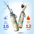 thumbnail image 2 of Modern 29oz Stainless Steel Insulated Thermos with Tea Filter, 360° Printed Travel Bottle, Leakproof BPA-Free Flask with Anti-Slip Base, 304 Inner & 201 Outer, Vacuum Cup, 2 of 6