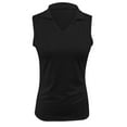 thumbnail image 5 of RMGVDSD Workout Tops for Women Women's Sleeveless Golf Polo Shirts Collared V Neck Tennis Tank Tops Quick Dry Athletic Tanks Shirt Fashion Soft Tops, 5 of 5