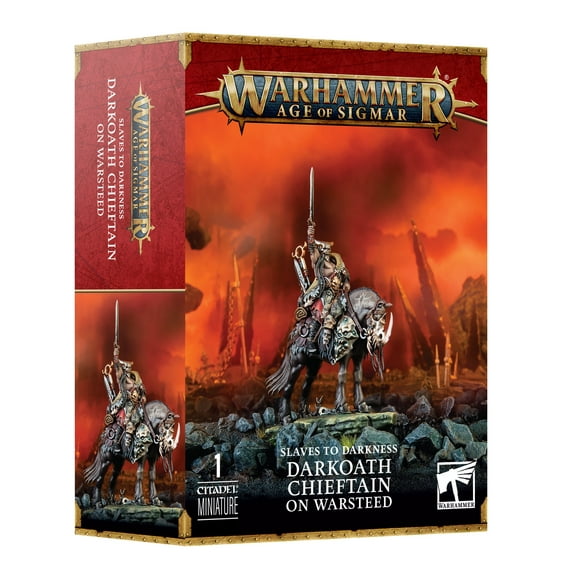 Warhammer: Age of Sigmar Slaves to Darkness Chieftain on Warsteed
