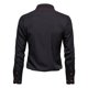thumbnail image 1 of Camisas Para Hombre Talla Extra Camisa superior informal de otoño e invierno para hombre, blusa con estampado holgado informal con botones, camisas de oficina a la de manga larga con solapa (Black, L), 1 of 6