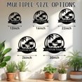 thumbnail image 6 of AOLOA Personalized Metal Beach Signs | Backyard Oasis Sign | Porch Signs Outdoor | Coastal Beach Scene Custom Last Name Sign | Nautical Outdoor Wall Decor | Wall Art for House Warming Gifts(10inches), 6 of 8