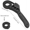 thumbnail image 2 of Rubber Strap Wrench - 500mm Adjustable Anti-Slip Filter Strap - Anti-Wear Wrench for Bottle Opener Oil Filter Car Repair Tools, 2 of 5
