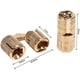 thumbnail image 5 of 2025 Latest Model 4Pcs Gold Barrel Hinge Brass Hidden Concealed Hinge 10mm, 5 of 5