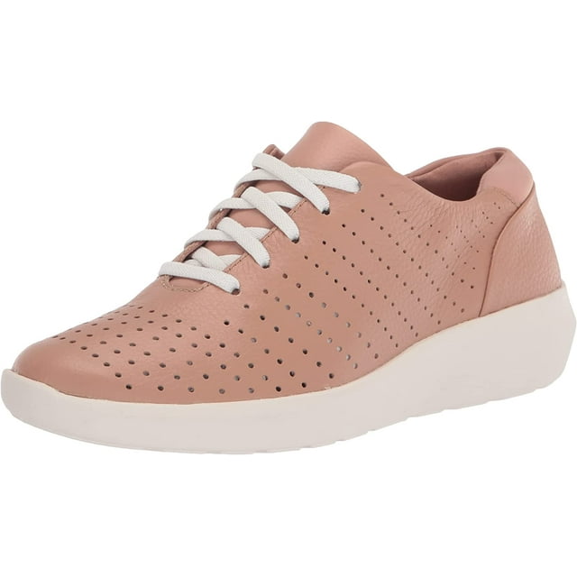 Clarks Kayleigh Aster Oxford, Dark Blush, 8.5 Medium