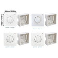 thumbnail image 5 of YIEMEEN 86 Panel Mechanical Countdown Timer Switches for Fan, Water Heaters, Pump, 5 of 15