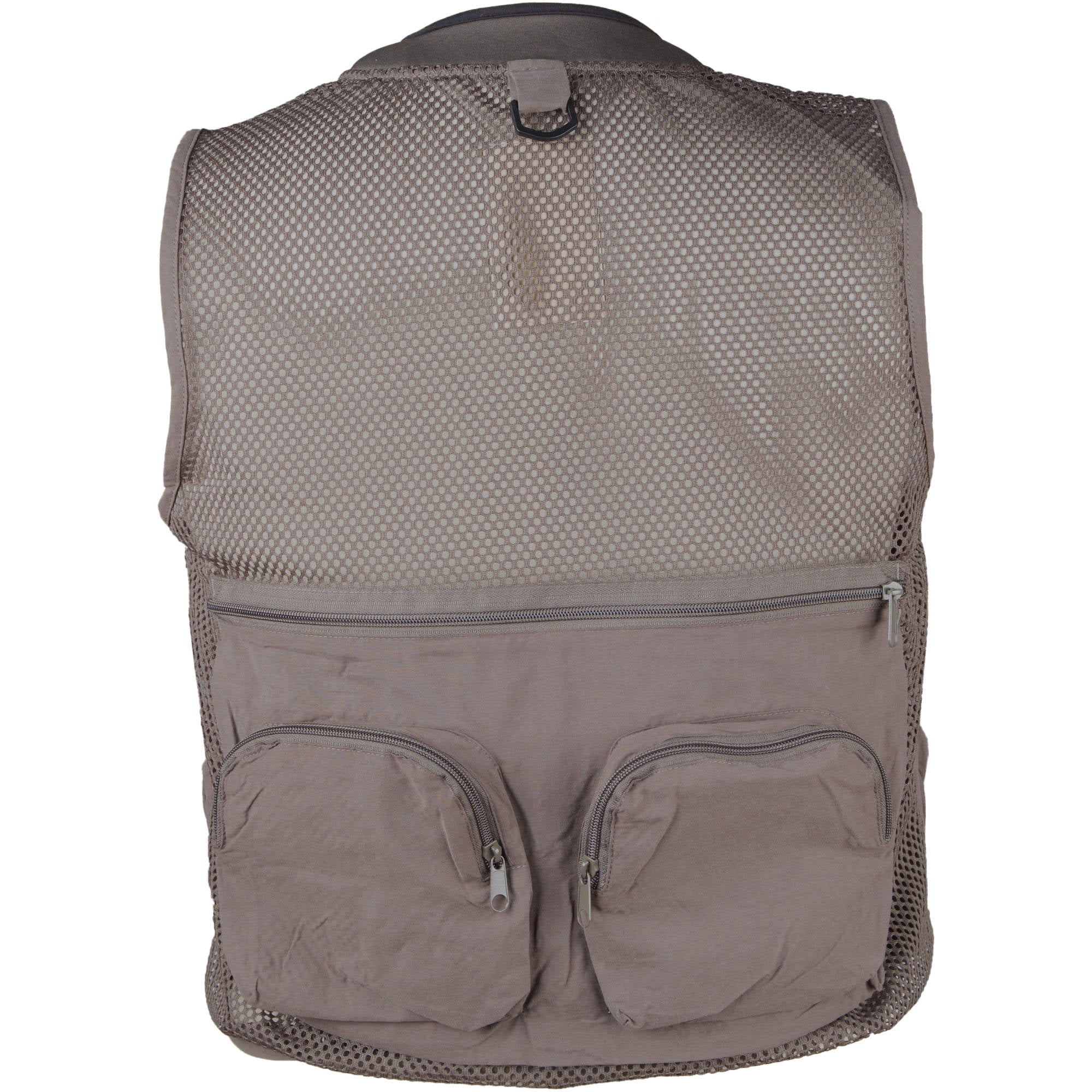 Master Sportsman Alpine 27-Pocket Mesh-Back Fishing Vest, Olive