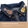 thumbnail image 4 of unbranded 2Ud Parche Para Ropa Con De Guitarra Multicolor Para Y Reparación, 4 of 8