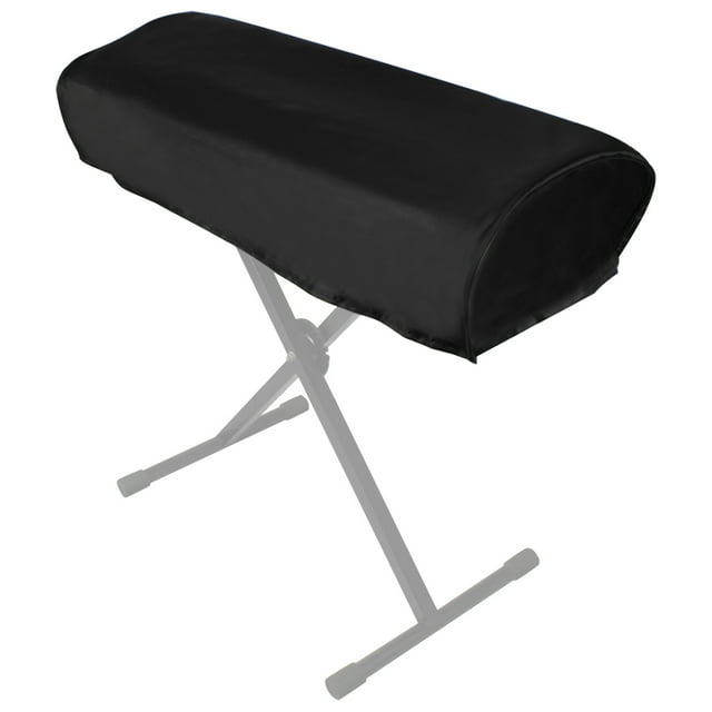 Housse de Clavier de Piano 61 Touches en Toile Résistante à l'Eau Pliable Accessoires de Piano Électronique Noir