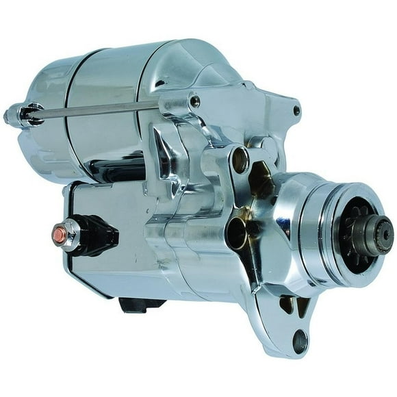 Pièces OEM Nouveau Démarreur Chromé Compatible avec Harley Davidson 1584cc 2006-2014 3161906, SHD0013-C, 31619-06A, 428000-3490, SHD0013C, 41052330