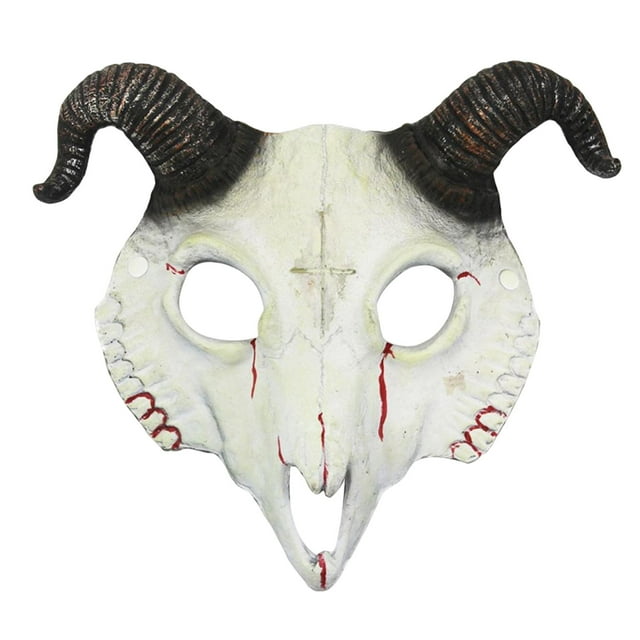 Máscara de cosplay Hugo de Halloween beige para carnaval