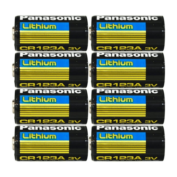 Panasonic CR123A 3V Long Lasting Lithium Batteries