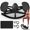 Black 086, variant on Lateral Stepper for Exercise with Resistance Bands and Anti-Slip Mat, Quiet Rocking Stepper Machine for Home Workout, 330LBS Capacity, Space Saving Design