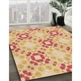 thumbnail image 3 of Ahgly Company Machine Washable Indoor Rectangle Transitional Bright Orange Area Rugs, 2' x 4', 3 of 7