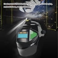 thumbnail image 3 of Tignapoo Adjustable Head-Mounted Welding Helmet with Panoramic True-Color View, UV/IR/Arc Light Protection, Built-In LED Light, and Comfortable PC Design for Long-Term Use, 3 of 6