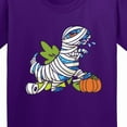 thumbnail image 4 of Inktastic Halloween Dinosaur Mummy Youth T-Shirt, 4 of 5