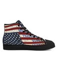 thumbnail image 2 of America Strong Jesus Christ Joshua 1 9 High Top Canvas Shoes Sneakers Black Size 13, 2 of 7