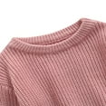 thumbnail image 4 of Les Garçons Tout-Petits Filles Tricot Pull Sweat Oversize Automne Hiver Pulls, 4 of 6