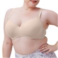 thumbnail image 2 of FcBaudy Bras Soutiens-Gorge Quotidiens pour Femmes Soutien-Gorge Sans Couture Grande Taille Rassemblé Grande Poitrine Affaissé Collection Complète Accessoire Soutien-Gorge Grande Taille Soutien-Gorge en nylon pour Femmes, 2 of 6