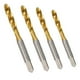 thumbnail image 5 of Macho de roscar para máquina en espiral Herramienta de de roscar en espiral con revestimiento de titanio M3 - M6 M3x0.5 kusrkot Macho de roscar en espiral HSS, 5 of 8