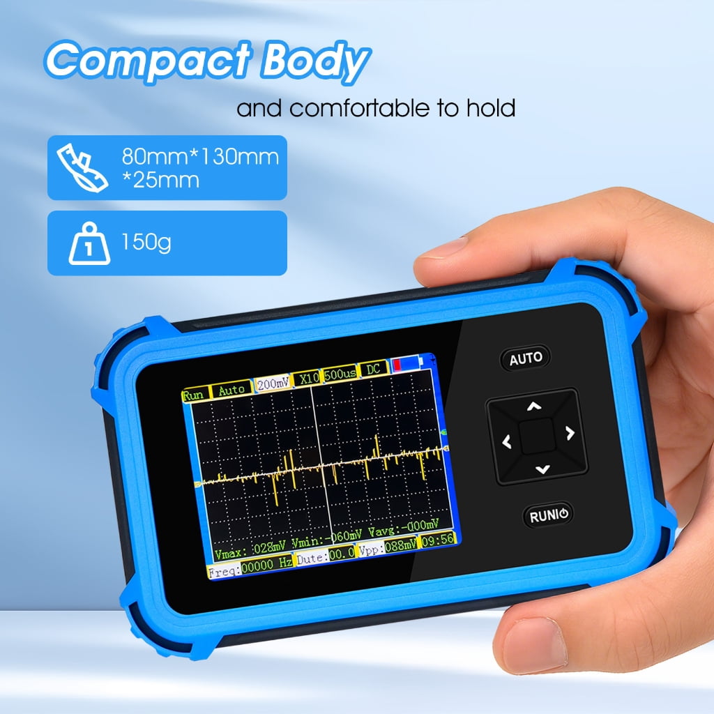 Digital Handheld Oscilloscope 1MHz to 930MHz Frequency Ranges 1MHz Bandwidth