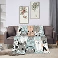 thumbnail image 5 of Cute Cat Throw Blanket Gifts for Women Cat Lovers 50x60 Inches Soft Cozy Fleece Kids Girls Kitty Throw Blanket for Couch Bed Sofa Bedroom  Christmas Birthday Gift Ideas for Cat Lover, 5 of 8
