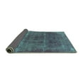 thumbnail image 2 of Ahgly Company Indoor Rectangle Oriental Turquoise Blue Industrial Area Rugs, 8' x 10', 2 of 4