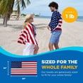 thumbnail image 6 of Kaufman - 4th of July American Flag Beach Towel - 2 Pack Set. 30" x 60", 6 of 9