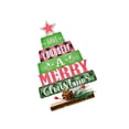 thumbnail image 1 of Billuyoard Decoración de árbol de Navidad de de escritorio Adornos de árbol de Navidad con forma de pastel hueco de para interior o Kits de decoración para fiestas verde Billuyoard HA043598-02, 1 of 6