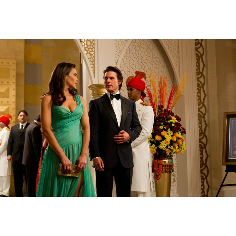 green dress from mission impossible ghost protocol Rebecca Ferguson Green Dress Mission Impossible 5