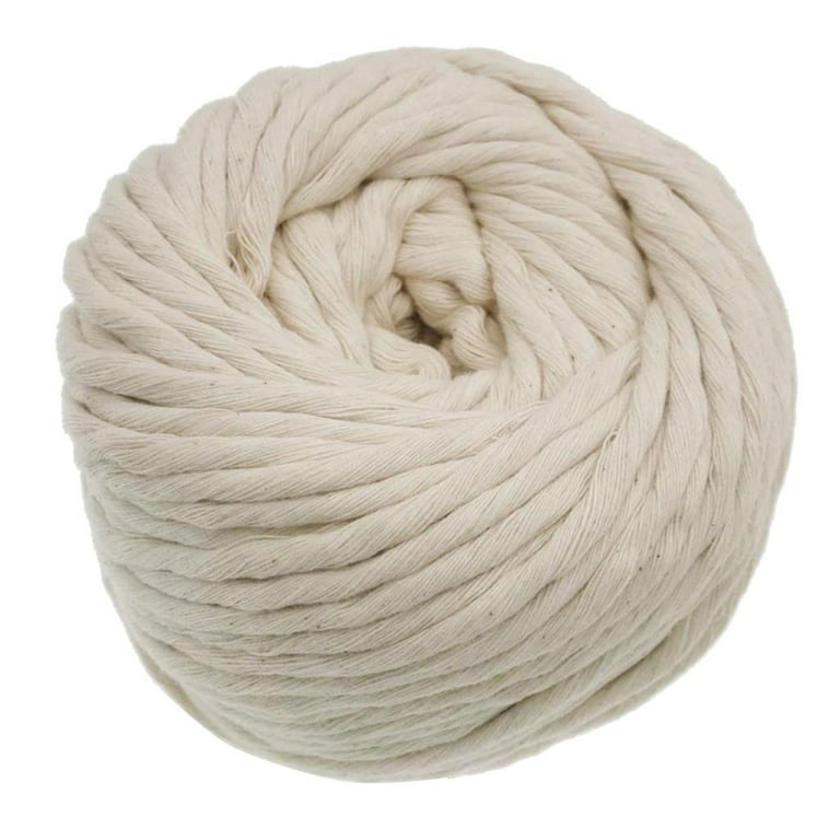 Macrame Cord Macrame Rope Multi Strand Twisted Cotton Cord for Wall 4mm 